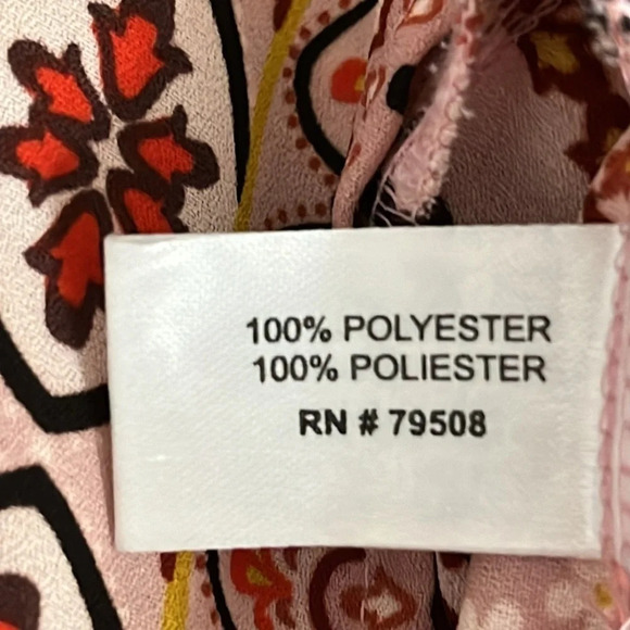 Tabitha Webb Medallion Tank in Blush Paisley - Size Large - Picture 5 of 6